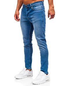 Bolf Herren Jeanshose slim fit Blau  6595