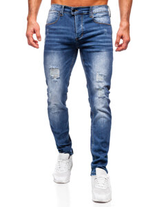 Bolf Herren Jeanshose slim fit Blau  MP0017B