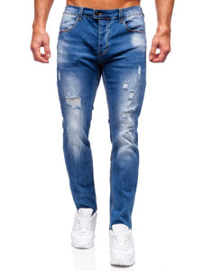 Bolf Herren Jeanshose slim fit Blau MP0018B