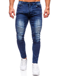 Bolf Herren Jeanshose slim fit Blau  MP0029B