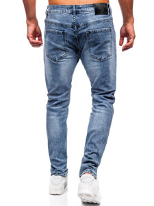 Bolf Herren Jeanshose slim fit Blau  MP0153B