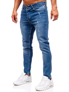 Bolf Herren Jeanshose slim fit Duneklbalu  6469