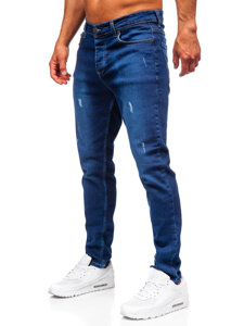 Bolf Herren Jeanshose slim fit Dunkalblau  6516