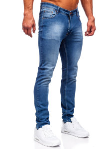 Bolf Herren Jeanshose slim fit Dunkalblau  6528