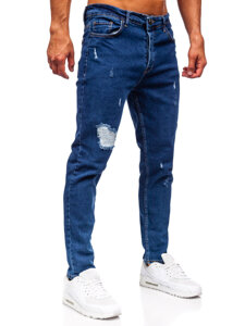 Bolf Herren Jeanshose slim fit Dunkalblau  6553