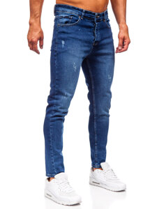 Bolf Herren Jeanshose slim fit Dunkalblau  6564-1