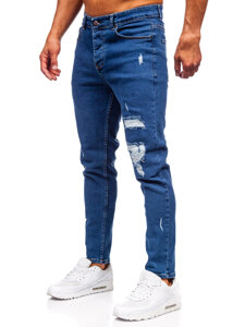 Bolf Herren Jeanshose slim fit Dunkalblau  6565