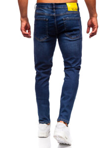 Bolf Herren Jeanshose slim fit Dunkalblau 6571