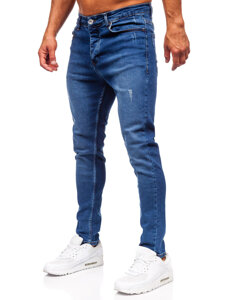 Bolf Herren Jeanshose slim fit Dunkalblau 6585