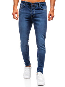 Bolf Herren Jeanshose slim fit Dunkalblau 6596