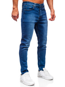 Bolf Herren Jeanshose slim fit Dunkalblau  6715