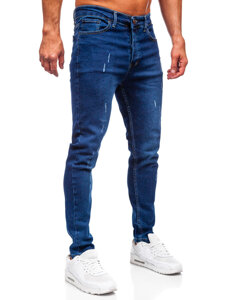 Bolf Herren Jeanshose slim fit Dunkalblau  6735