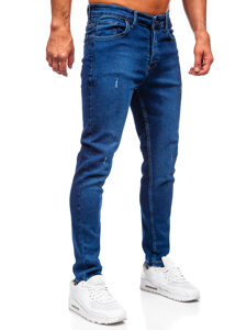 Bolf Herren Jeanshose slim fit Dunkalblau  6736