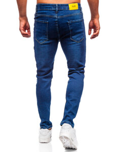 Bolf Herren Jeanshose slim fit Dunkalblau  6736