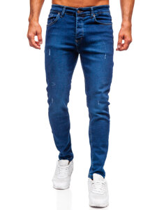 Bolf Herren Jeanshose slim fit Dunkalblau  6736