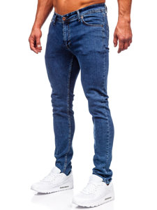 Bolf Herren Jeanshose slim fit Dunkalblau  DP52