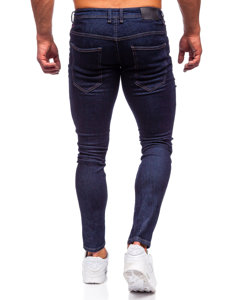 Bolf Herren Jeanshose slim fit Dunkalblau  MP003BS