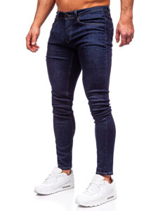 Bolf Herren Jeanshose slim fit Dunkalblau  MP003BS