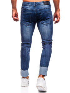 Bolf Herren Jeanshose slim fit Dunkalblau  MP0106BS