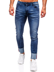 Bolf Herren Jeanshose slim fit Dunkalblau  MP0106BS