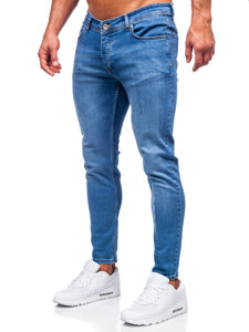 Bolf Herren Jeanshose slim fit Dunkalblau R922