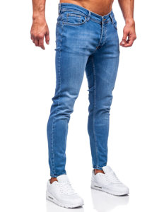 Bolf Herren Jeanshose slim fit Dunkalblau R922