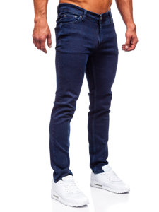 Bolf Herren Jeanshose slim fit Dunkelblau 5054