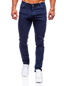 Bolf Herren Jeanshose slim fit Dunkelblau 5054