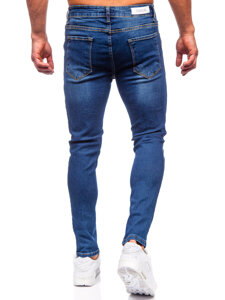 Bolf Herren Jeanshose slim fit Dunkelblau  6264