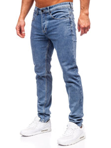 Bolf Herren Jeanshose slim fit Dunkelblau  MP0192BC