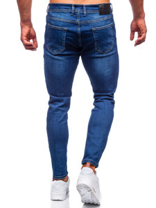 Bolf Herren Jeanshose slim fit Dunkelblau  R921