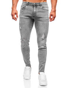 Bolf Herren Jeanshose slim fit Grau  KX759-C