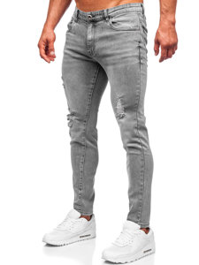 Bolf Herren Jeanshose slim fit Grau  KX759-C