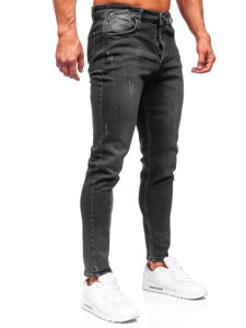 Bolf Herren Jeanshose slim fit Schwarz  6062