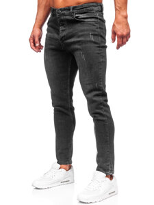 Bolf Herren Jeanshose slim fit Schwarz  6062