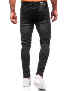 Bolf Herren Jeanshose slim fit Schwarz 6161