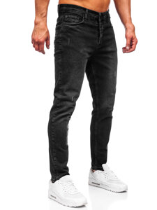 Bolf Herren Jeanshose slim fit Schwarz  6494