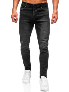 Bolf Herren Jeanshose slim fit Schwarz  6494