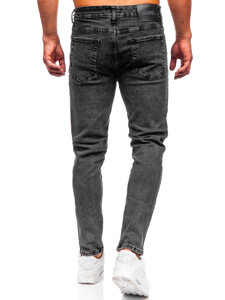 Bolf Herren Jeanshose slim fit Schwarz  6497