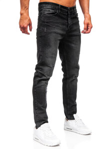 Bolf Herren Jeanshose slim fit Schwarz  6504