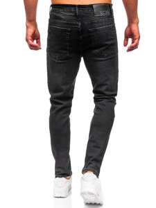 Bolf Herren Jeanshose slim fit Schwarz  6504