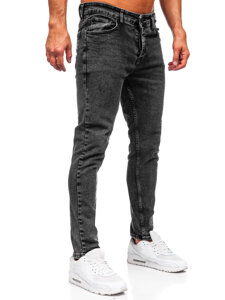 Bolf Herren Jeanshose slim fit Schwarz  6519