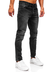 Bolf Herren Jeanshose slim fit Schwarz  6526