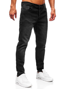 Bolf Herren Jeanshose slim fit Schwarz  6588