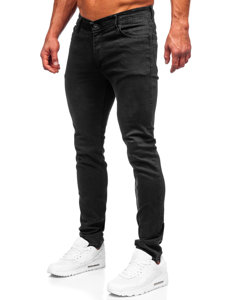 Bolf Herren Jeanshose slim fit Schwarz 6693S