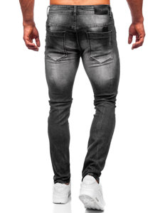 Bolf Herren Jeanshose slim fit Schwarz  MP0001N