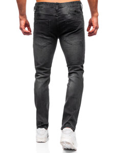 Bolf Herren Jeanshose slim fit Schwarz  MP0018N