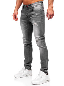 Bolf Herren Jeanshose slim fit Schwarz  MP0054N