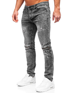 Bolf Herren Jeanshose slim fit Schwarz MP0069N