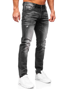 Bolf Herren Jeanshose slim fit Schwarz  MP0070N